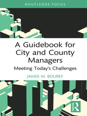 cover image of A Guidebook for City and County Managers